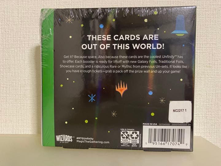 MTG Unfinity コレクターブースター 英語版1BOX　新品未開封