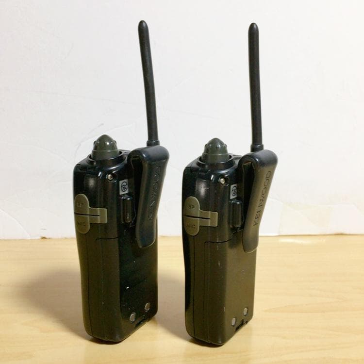 KENWOOD UBZ-LJ20 2台セット 特定小電力トランシーバー