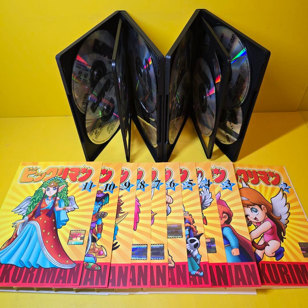 新品ケース交換済み　ビックリマン　DVD全12巻 全巻セット