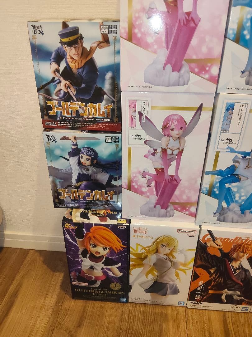 【未開封】12点 フィギュア ゴールデンカムイ リゼロ ナルト BLEACH