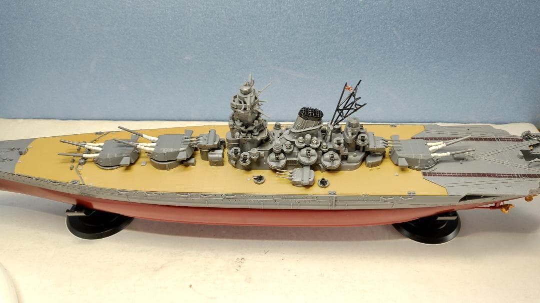 1/700 艦NEXT 日本海軍 戦艦・武蔵（改装前・完成品）、搭載機 2機