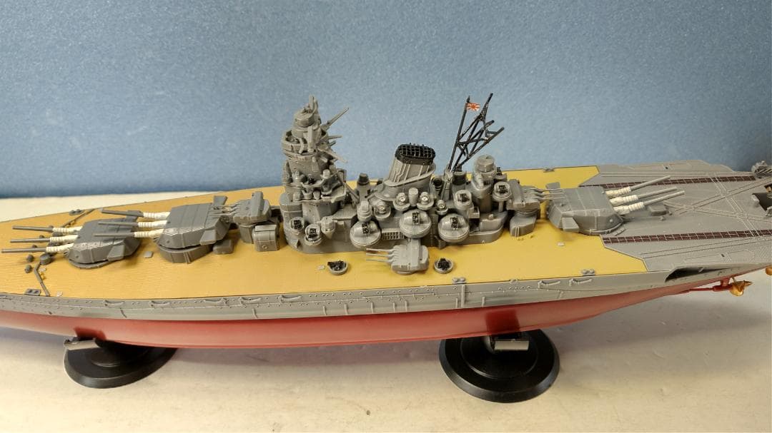 1/700 艦NEXT 日本海軍 戦艦・武蔵（改装前・完成品）、搭載機 2機