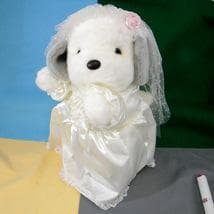 中島潔 うめ吉＆あやか 特大 ぬいぐるみ / ウェディング 結婚式