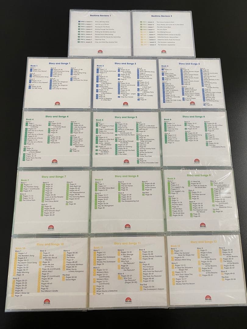 キッズ・ファミリー DWE Story and songs CD