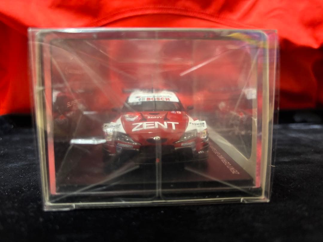 ミニカー No.38 ZENT CERUMO GR Supra spark 1/43