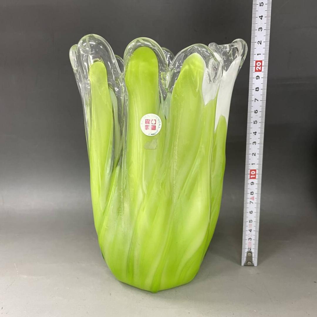 ガラス 花瓶 まとめて 8点 フラワーベース 硝子 クリスタル