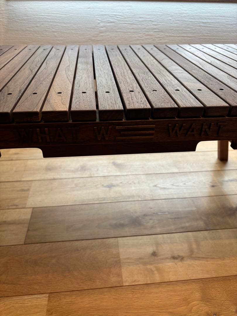 テーブル・チェア・ハンモック WHAT WE WANT EXTENSIONTABLE