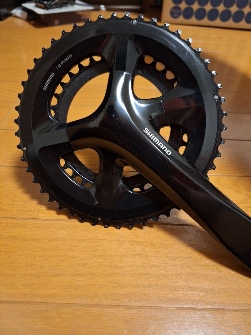 Shimano クランク FC-RS510 50/34T ブラック