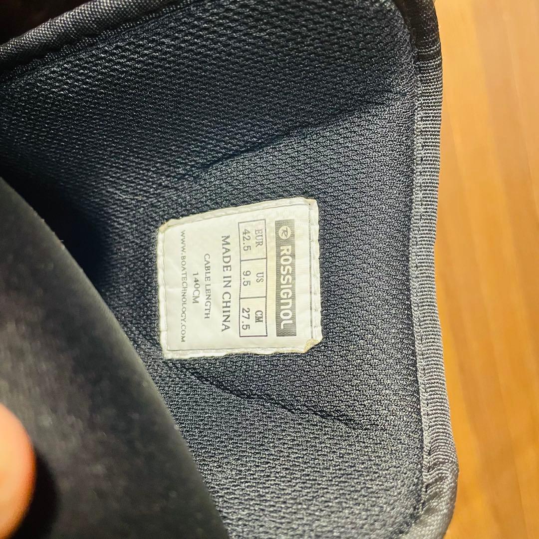 ROSSIGNOL 　CUDA　ブラック &レッド　BOA　27.5cm メンズ