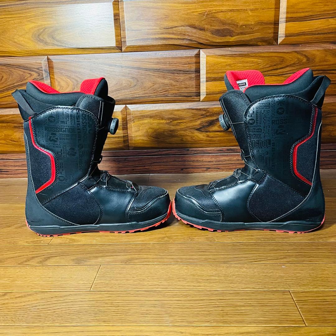 ROSSIGNOL 　CUDA　ブラック &レッド　BOA　27.5cm メンズ