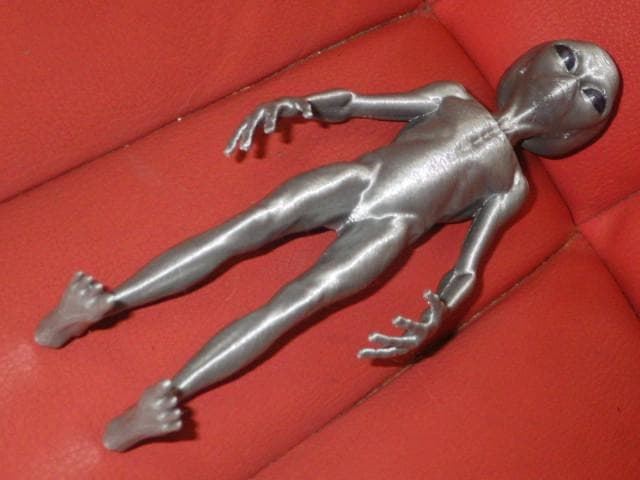 宇宙人★エイリアン★フィギュア★人形★置物★53★グレイ★UFO★ロズウェル事件