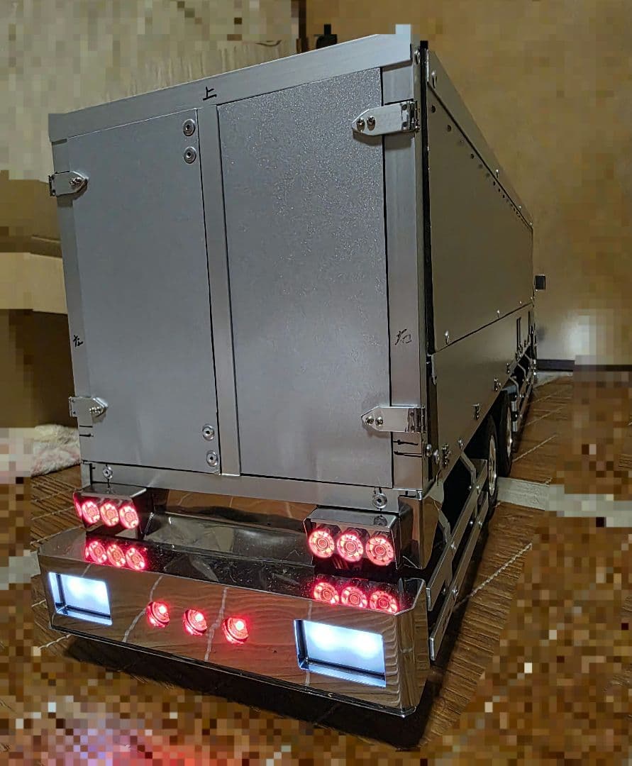 【6月7日まで限定価格】1/14 デコトラ ラジコン 日野 ドルフィン　ムネトラ