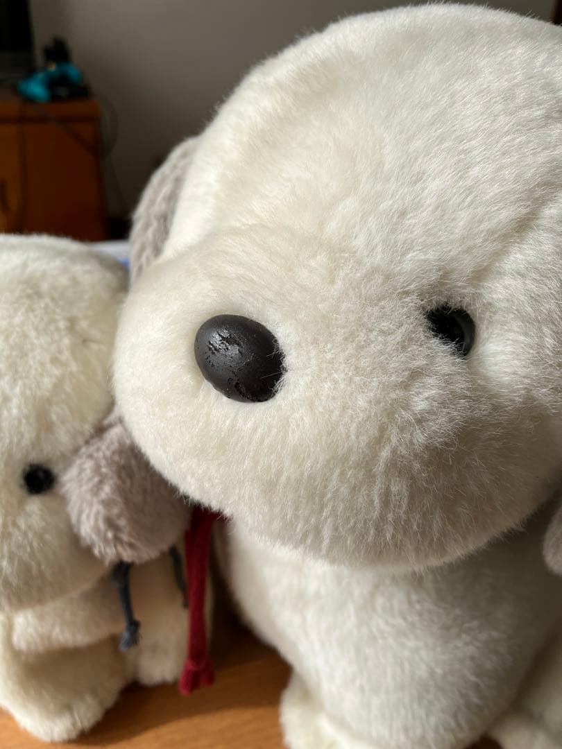 うめ吉　あやか　ぬいぐるみ　犬　レトロ　オリエンタルトーイ