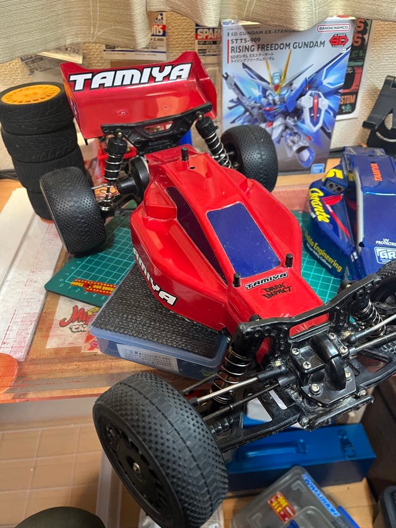 タミヤ　ダークインパクト　オプション多数　替え　 ボディ2枚付き