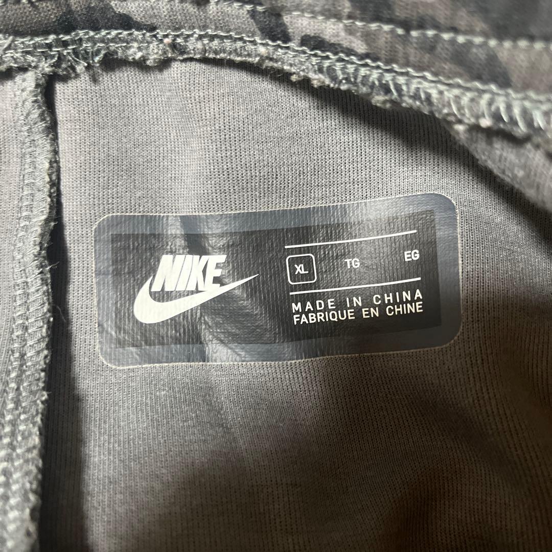 NIKE ナイキ　テックフリース　パーカー　迷彩柄セットアップ　XL