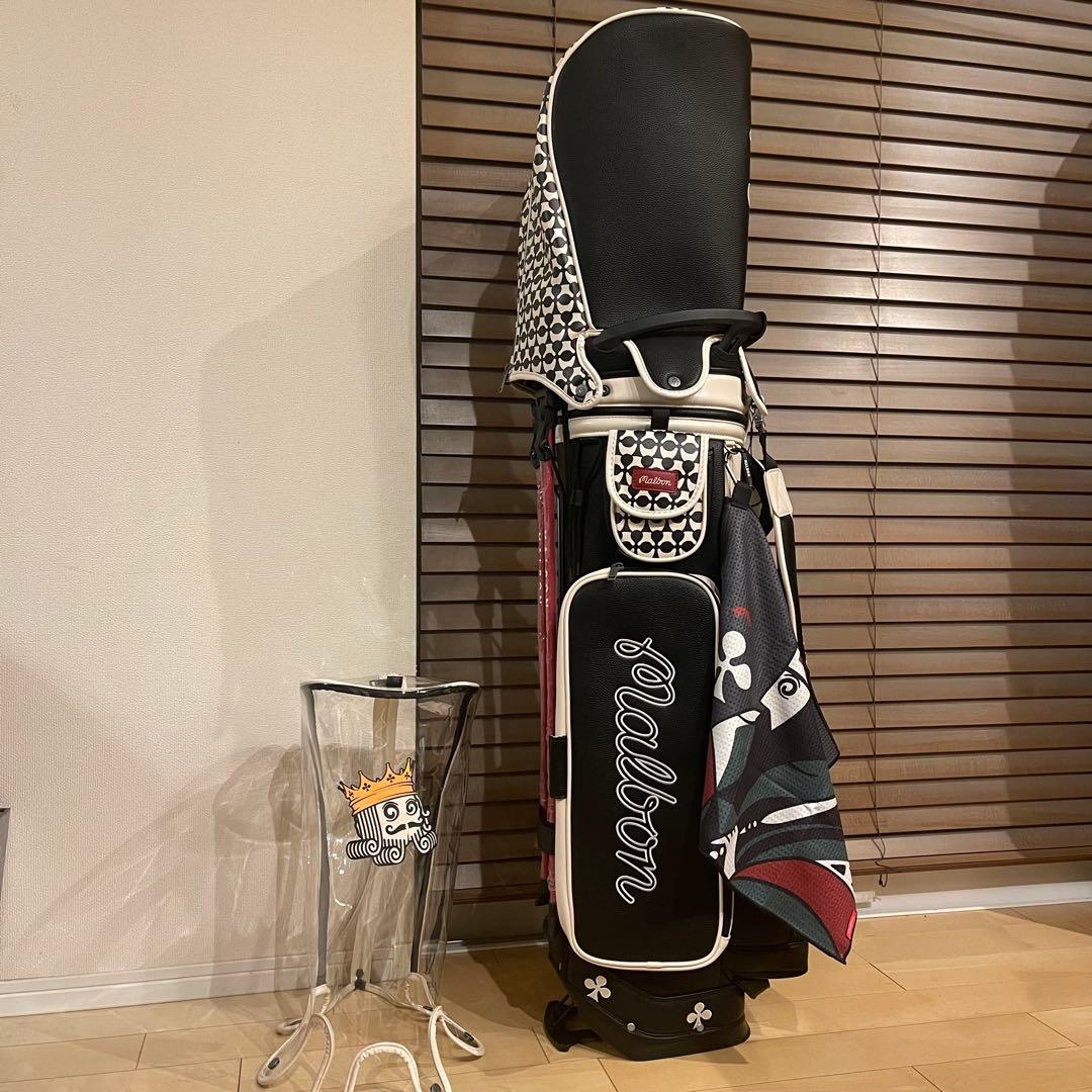 即発送 25新作 MALBON マルボンゴルフ キャディバッグ KING