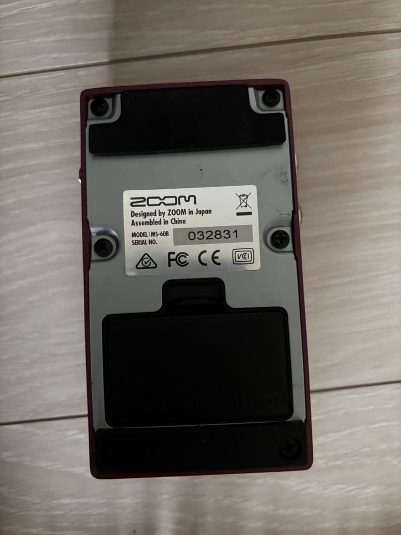 ZOOM MS-60B MULTISTOMP ベース用マルチエフェクター