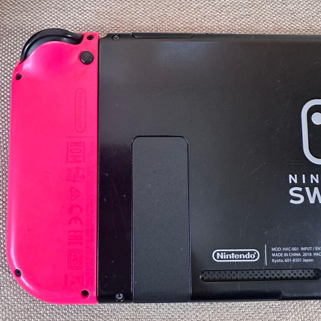 Nintendo Switch 本体 初期型　スマブラ、ACアダプタ付き
