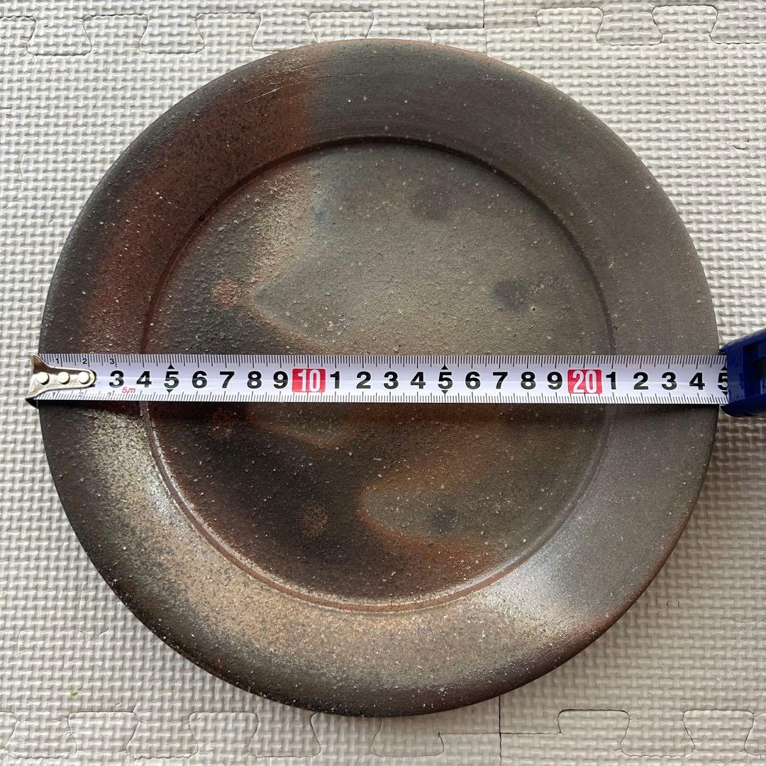 猪飼護　いかいまもる　常滑焼 25cm 皿　【新品未使用】