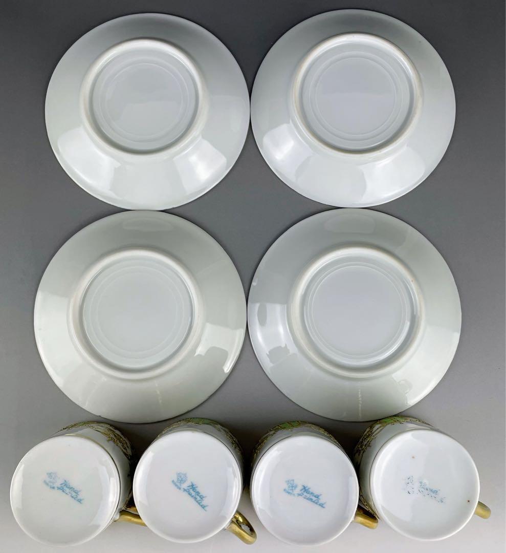 オールドノリタケ ティーセット 25.4㎝ チョコレートポット カップ＆ソーサー