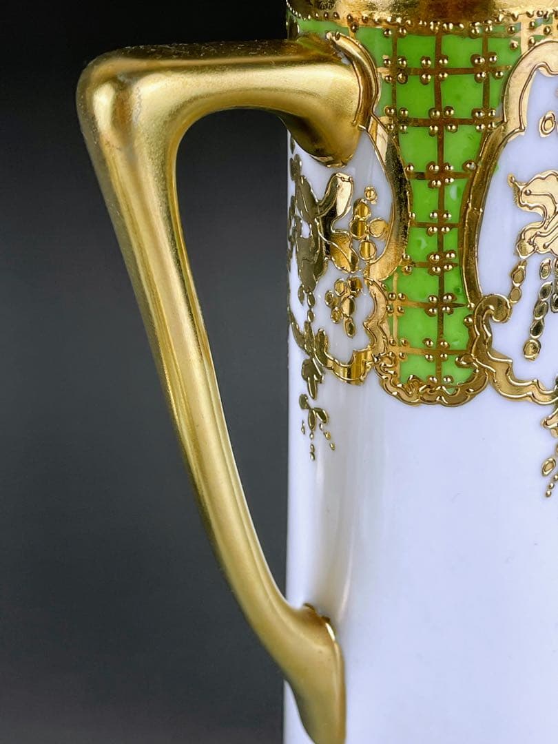 オールドノリタケ ティーセット 25.4㎝ チョコレートポット カップ＆ソーサー