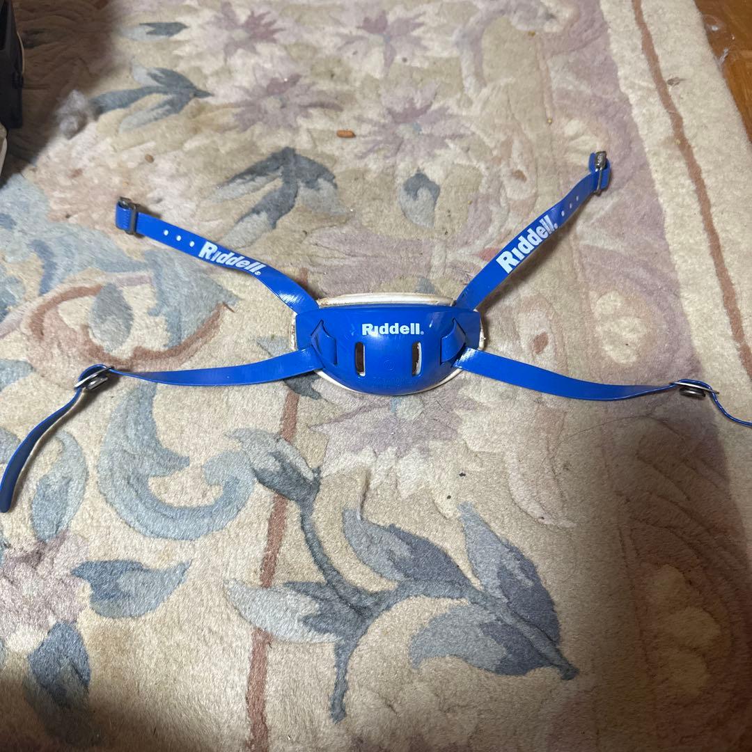 アメリカンフットボール ヘルメット スピードフレックス M チンストラップ付き