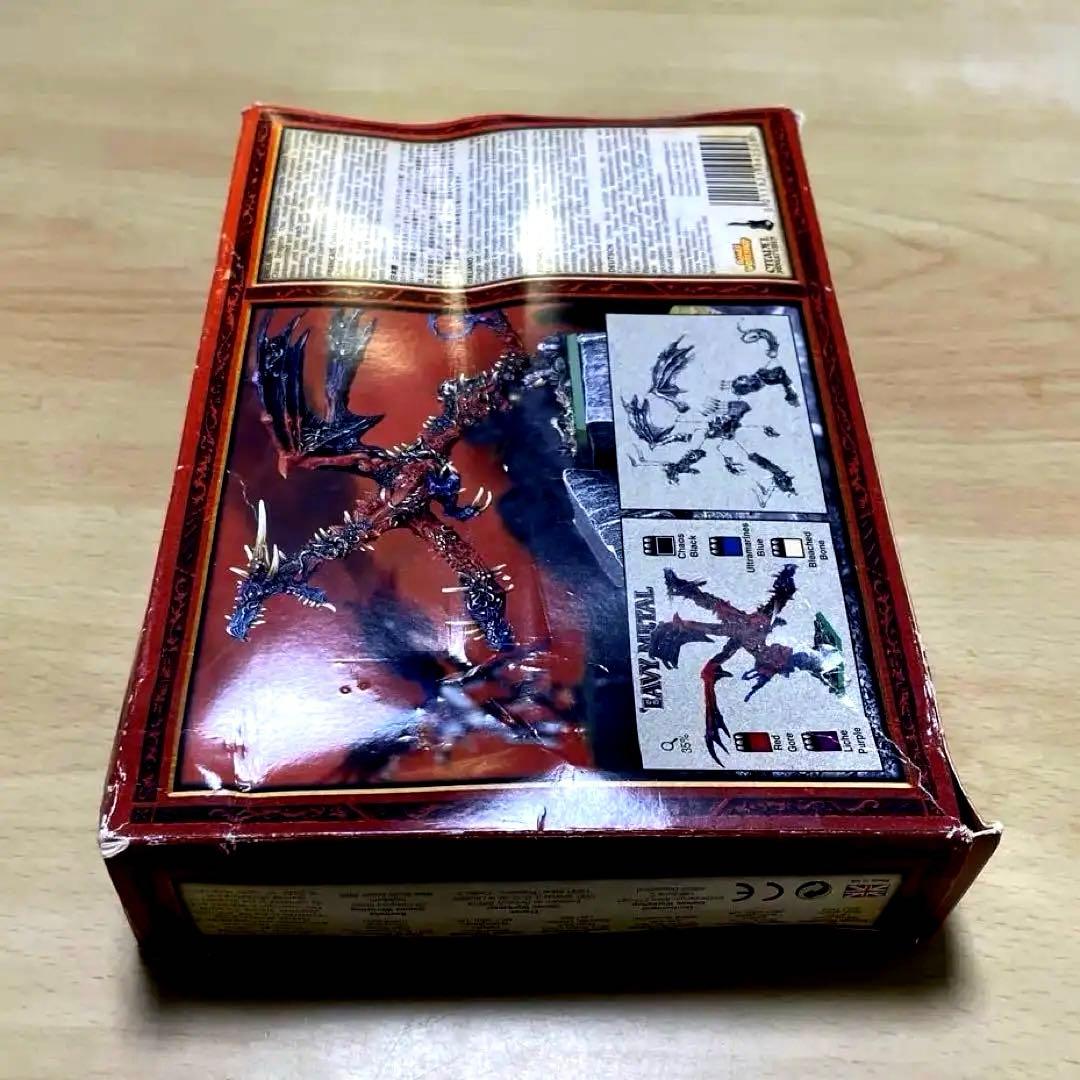 【ウォーハンマー、メタルフィギュア】ケイオスドラゴンの祖父ガルラーク