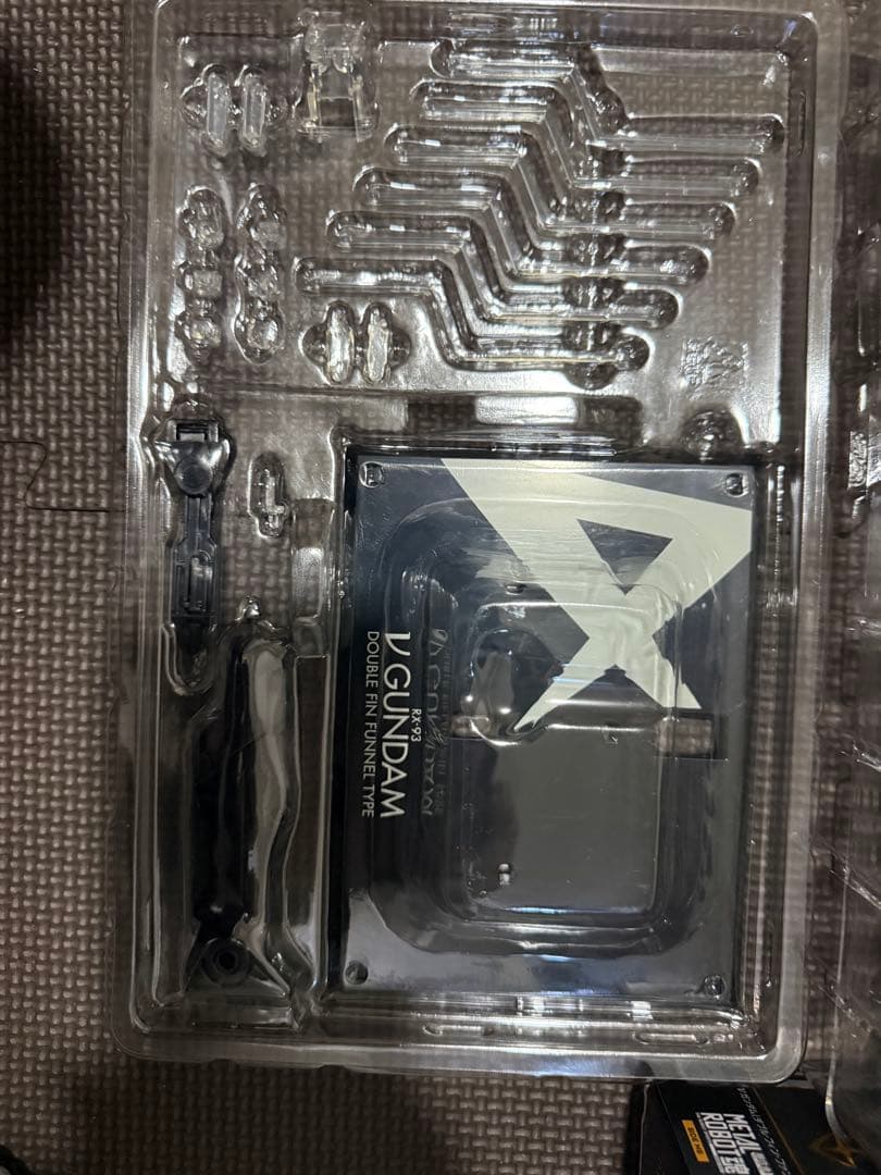 L ROBOT魂SIDE MSRX-9νガンダムダブルフィンファンネル