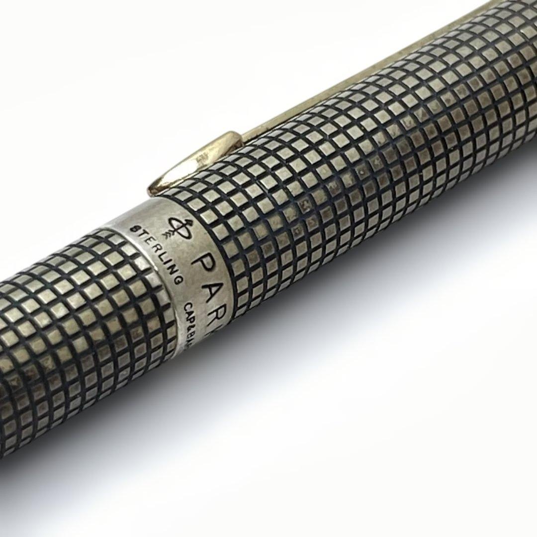 純銀製 PARKER パーカー STERLING SILVER ボールペン