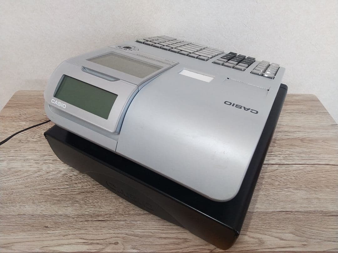 【高性能】CASIO 電子レジスター TE-2700 PC連携 インボイス