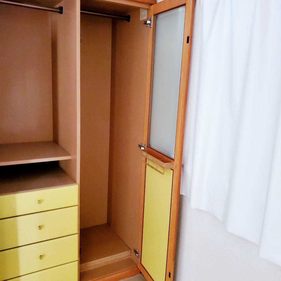 クローゼット　タンス　収納棚　天然無垢材
