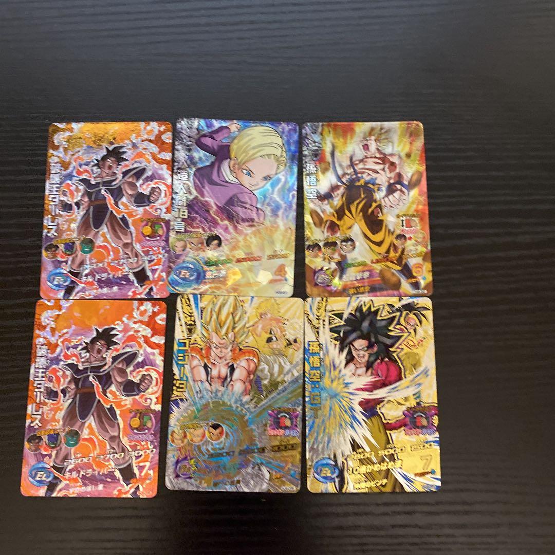 ドラゴンボールヒーローズ旧弾星4↑16枚、CP22枚、（希少星3）2枚
