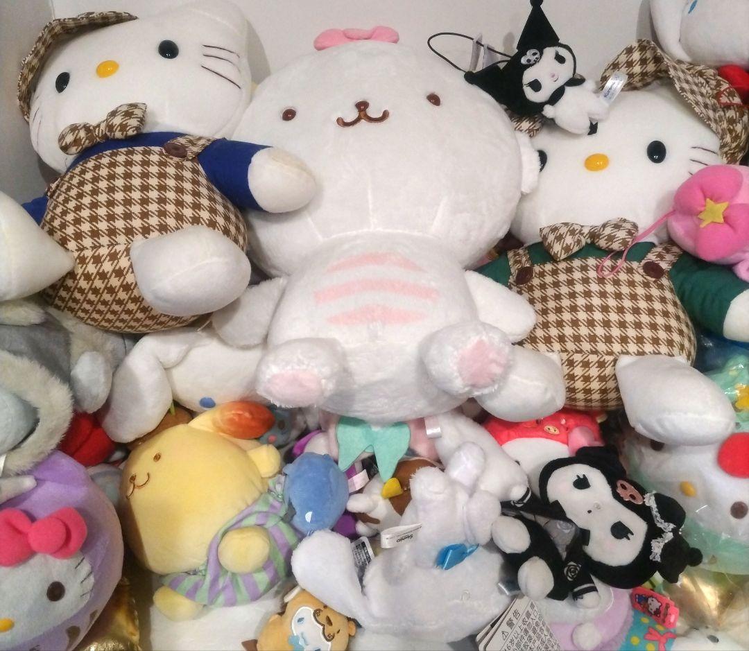 サンリオ ぬいぐるみ 大量 まとめ セット 50個以上 キティ シナモン プリン