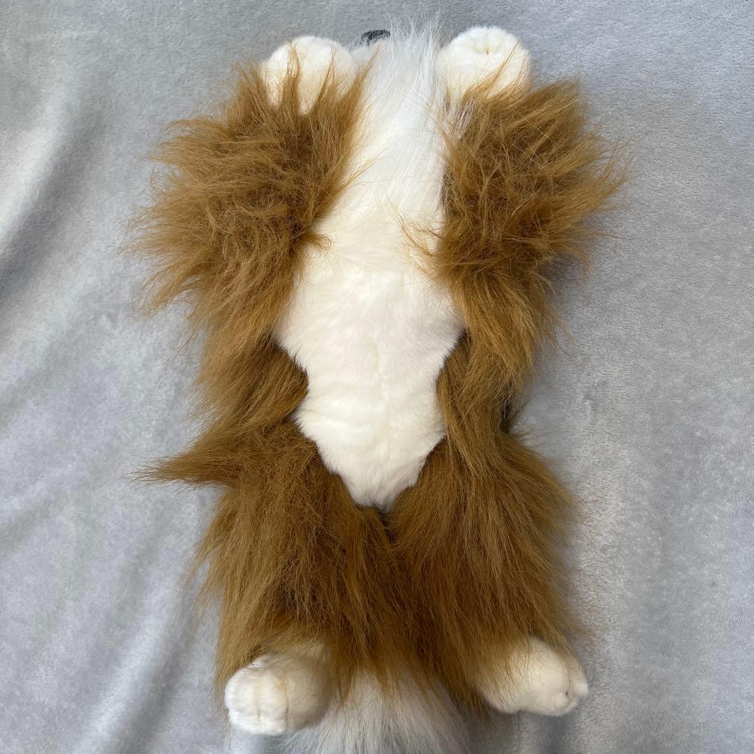 シェルティ　シェットランドシープドッグ　ぬいぐるみ　ALFA社製　昭和レトロ　犬