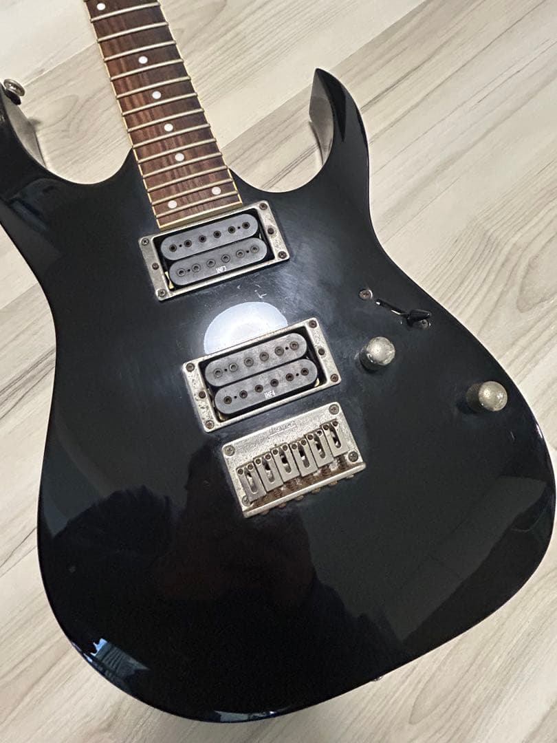Ibanez エレキギター ブラック 22フレット