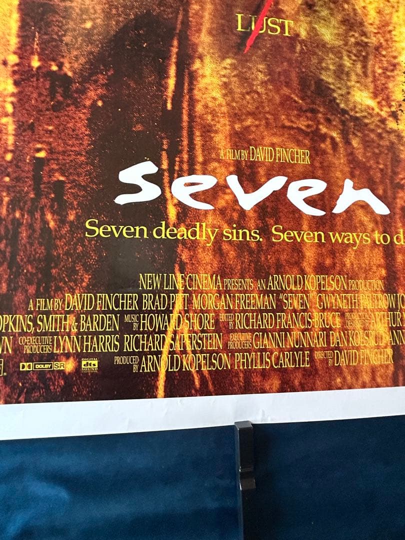セブン　USオリジナル映画ポスター
