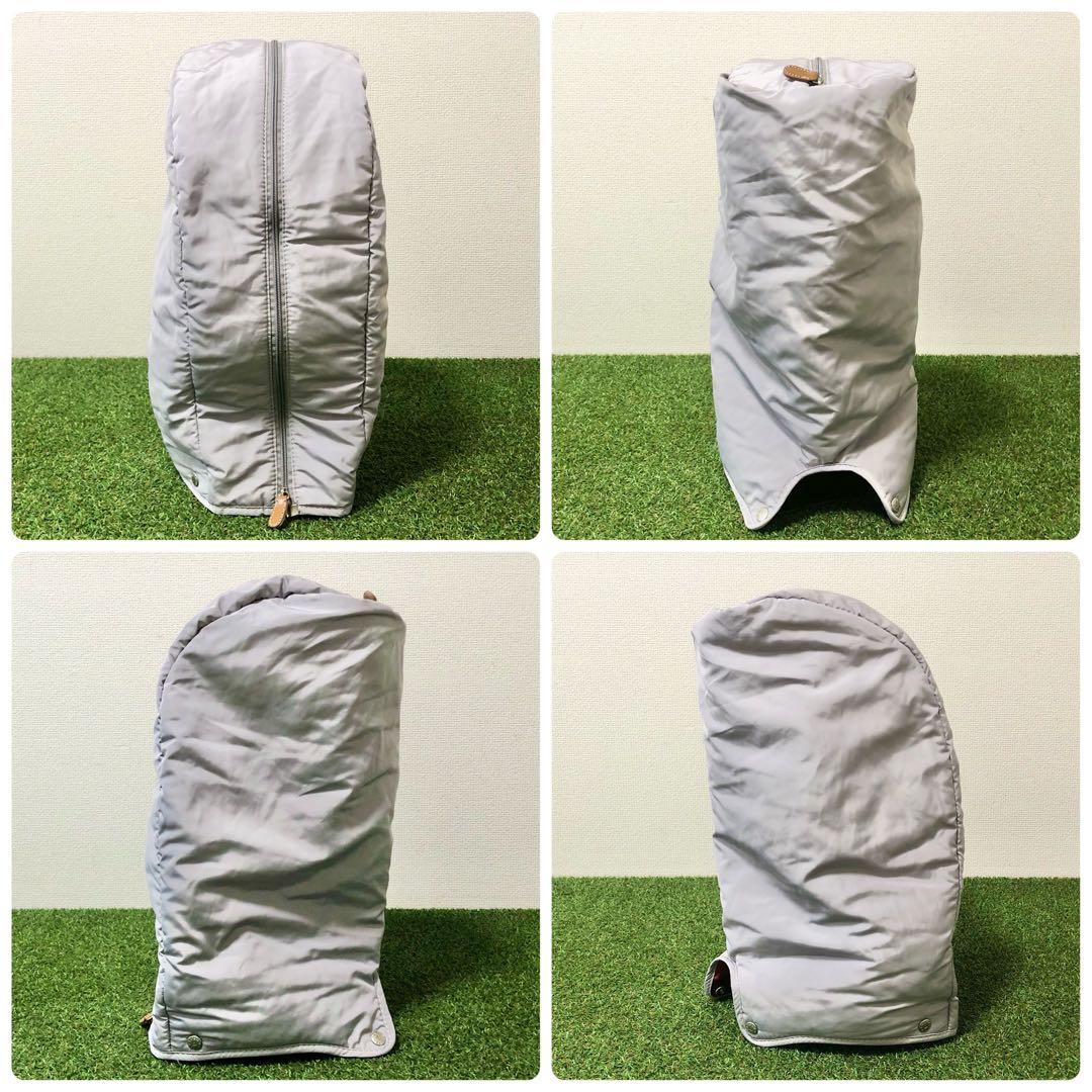 ほぼ未使用｜ONOFF オノフ　キャディバッグ ライトグレー 極美品