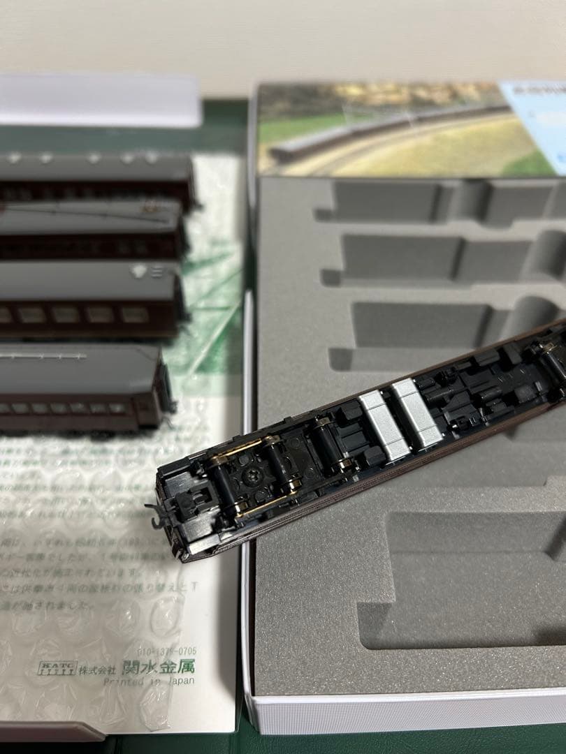 Nゲージ EF58 お召予備機 お召列車一号編成セット kato