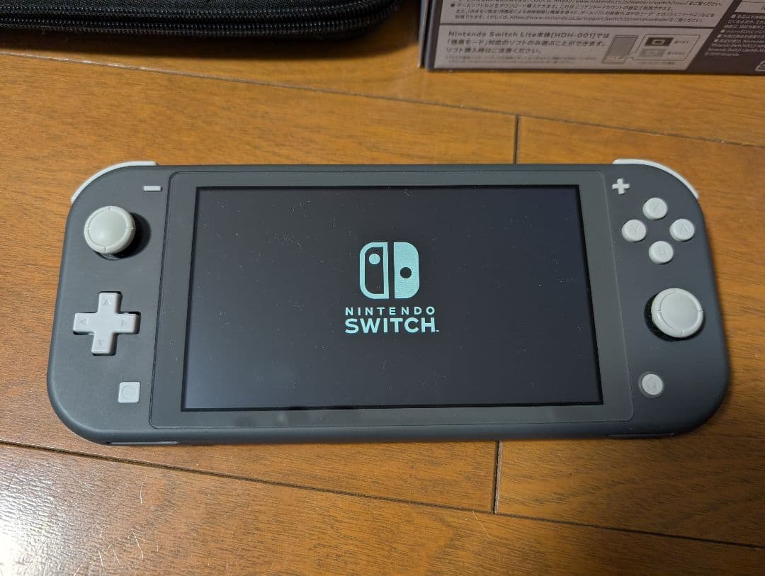 Nintendo Switch Lite グレー 本体とケース付き