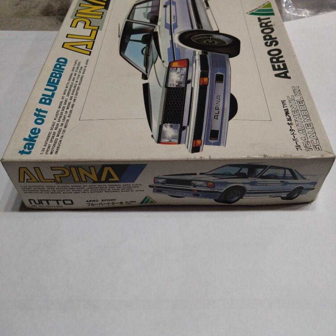 昭和レトロNITTO 1/24 ブルーバードターボ ALPINA タイプ