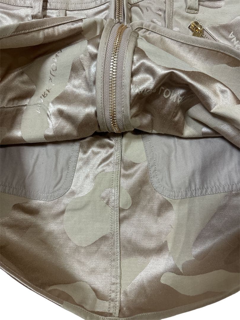 【MARK&LONA】マークアンドロナ 美品 ゴルフ38ゴールド カモフラ