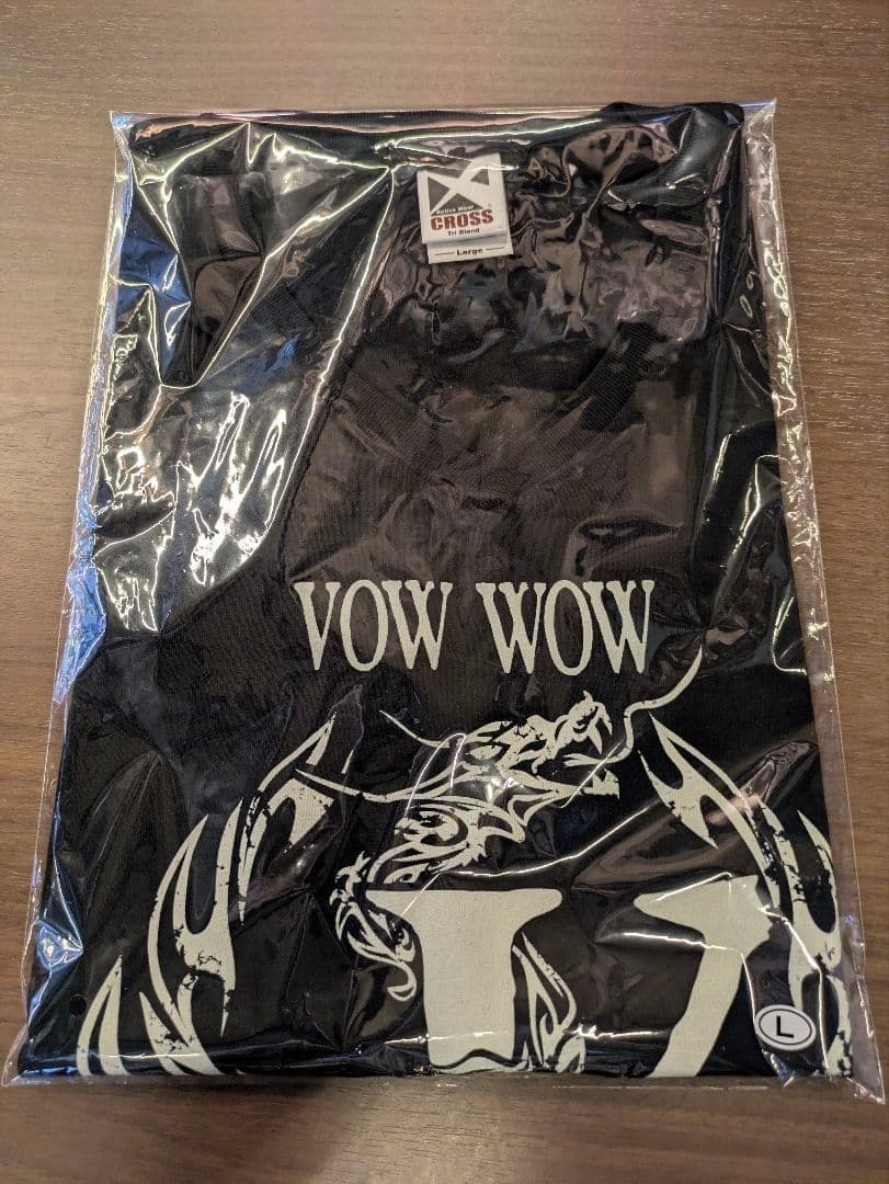 残1★【新品】VOW WOW 2026年 ライブ Tシャツ Mサイズ Vネック