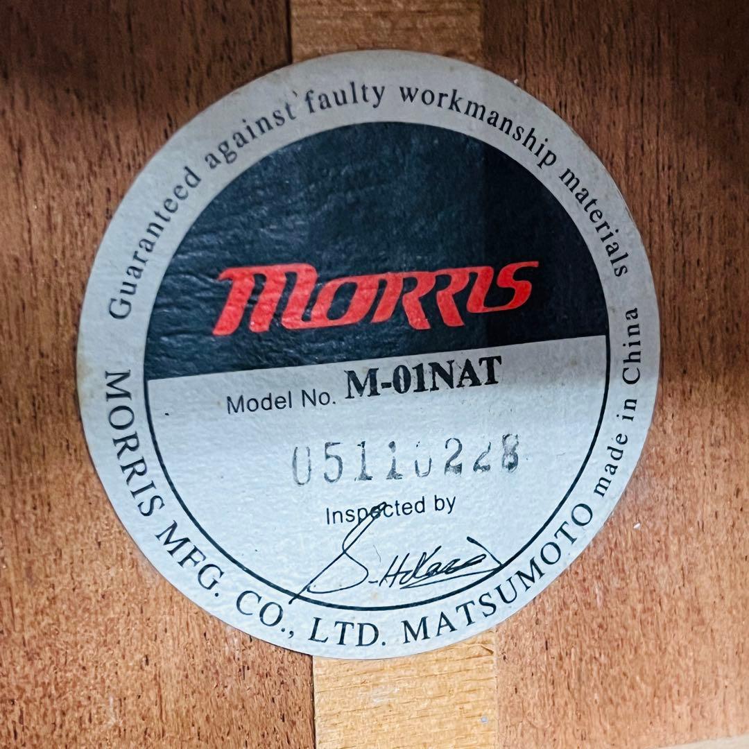 Morris ドレッドノートボディアコースティックギター M-01NAT