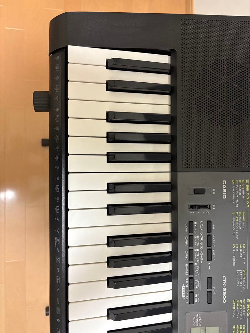 CASIO カシオ 電子キーボード CTK-2200 61鍵盤【音出し確認済み】
