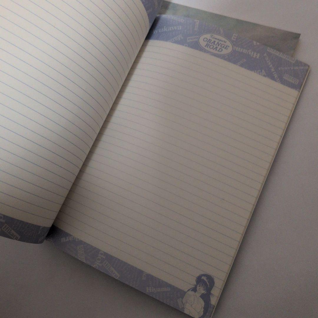 きまぐれオレンジロード 下敷き ノート まつもと泉 当時もの アニメ 文具