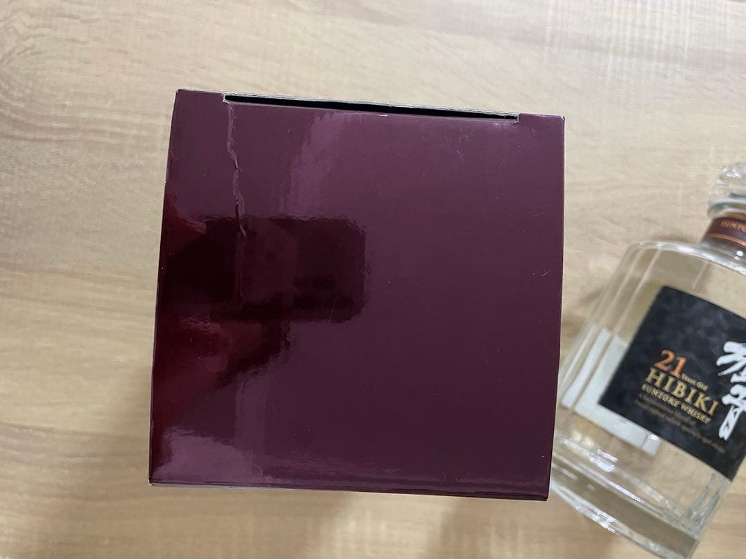 Hibiki 響21年　空箱と空瓶（未洗浄）