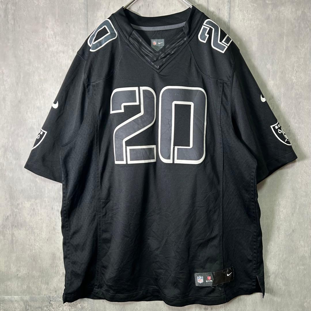 NIKE NFL Raiders Mcfadden #20 ゲームシャツ