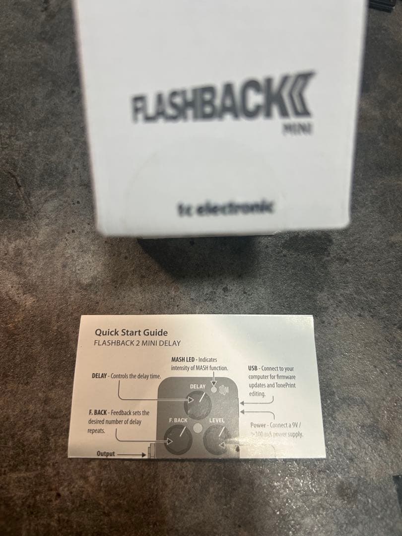 【TC ELECTRONIC】FLASHBACK 2 MINI DELAY