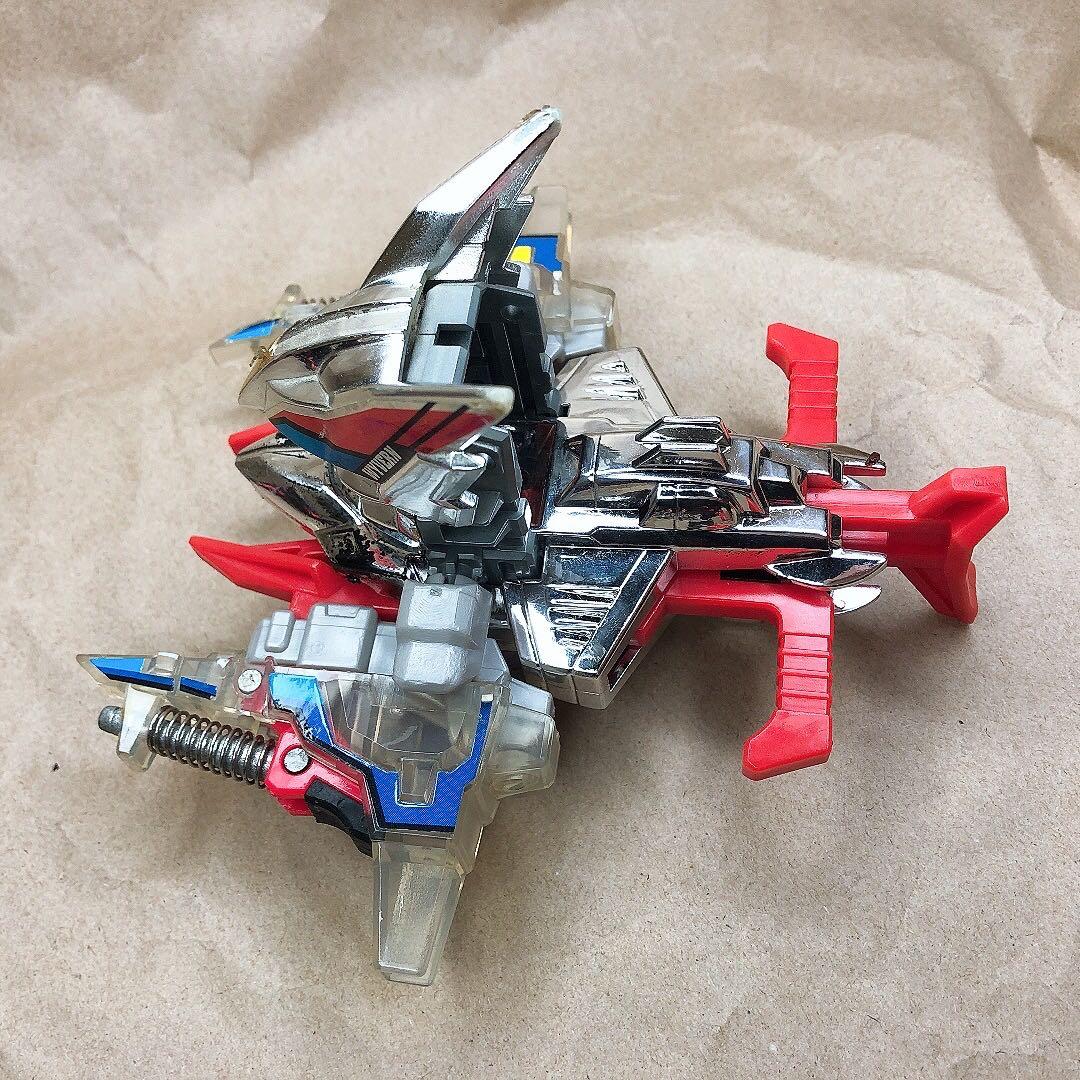 スーパービーダマン　スプレッドワイバーン　シルバー　メガキャノンウイング