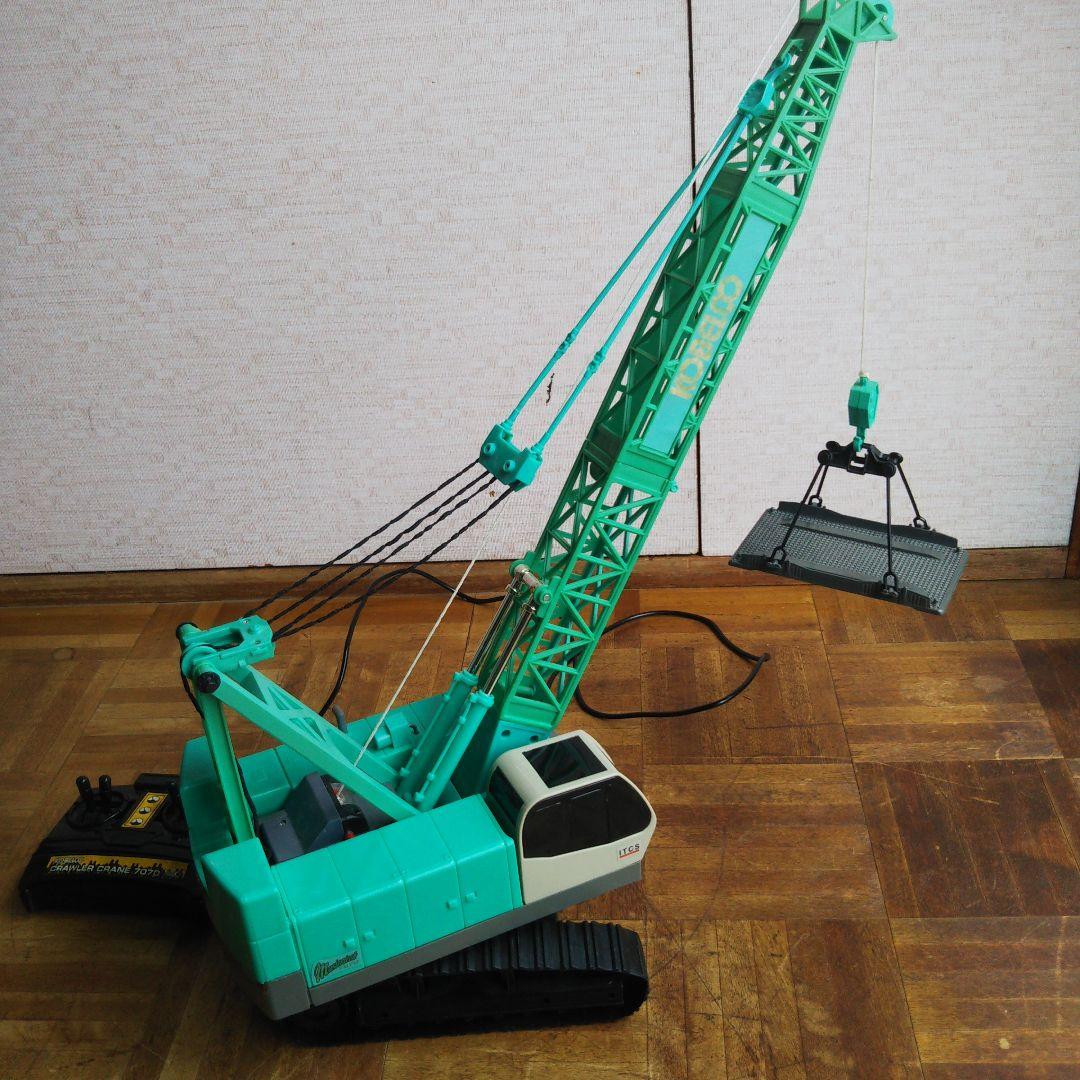 【貴重品】トイコー KOBELCO クローラークレーン7070 ラジコン 箱説付